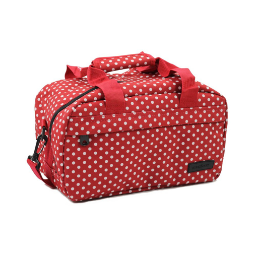 Obrazek Torba kabinowa MEMBER'S SB-0043 - czerwony / biały 14 L