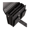 Obrazek Teczka REAbags 8001/1-T - czarny / nikiel 19 L