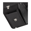 Obrazek Teczka REAbags 8001/2-T - czarny/nikiel - 19 L