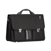 Obrazek Teczka REAbags 8001/2-T - czarny/nikiel - 19 L