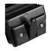 Obrazek Teczka REAbags 8001/2-TR - czarny / nikiel 19 L