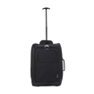 Obrazek Walizka kabinowa CITIES T-830 - czarny/niebieski 36 l
