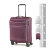 Obrazek Walizka kabinowa ROCK Deluxe-Lite S - fioletowa 30 l