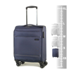 Obrazek Walizka kabinowa ROCK Deluxe-Lite S - niebieska 30 l