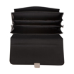 Obrazek Teczka REAbags 8003A - czarny/nikiel - 17 L
