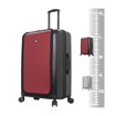 Obrazek Walizka podróżna MIA TORO M1709/2-L - czarny/wino - 101 L + 25% EKSPANDER