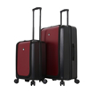 Obrazek Zestaw walizek podróżnych MIA TORO M1709/2 - czarny/wino - 101 L / 41 L + 25% EKSPANDER