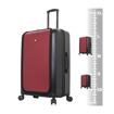 Obrazek Zestaw walizek podróżnych MIA TORO M1709/2 - czarny/wino - 101 L / 41 L + 25% EKSPANDER