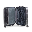 Obrazek Walizka kabinowa ROCK Allure S - srebrna 34 l