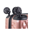 Obrazek Walizka podróżna ROCK TR-0192/3-M ABS/PC - węgiel drzewny - 63 L