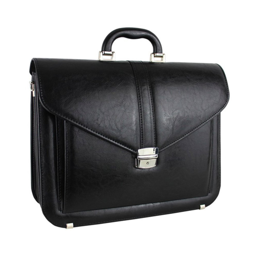 Obrazek Teczka REAbags 7173-TR - czarny/nikiel - 15 L