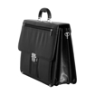 Obrazek Teczka REAbags 8001/1-TR - czarny / nikiel 19 L