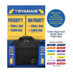 Obrazek Torba kabinowa AEROLITE 615 - niebieska 20 L