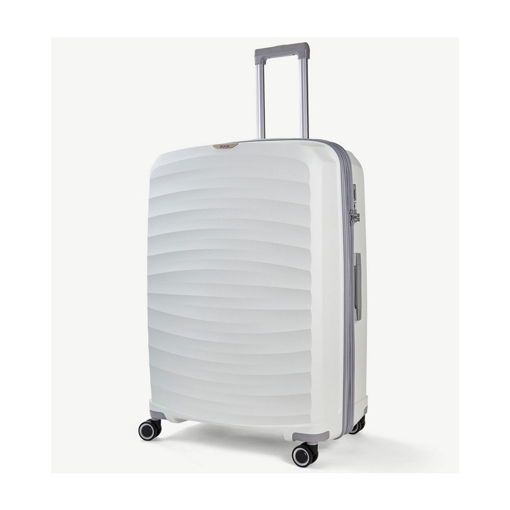 Obrazek Walizka podróżna ROCK TR-0212/3-L PP - biała - 120 L + 15% EKSPANDER