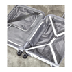 Obrazek Walizka podróżna ROCK TR-0212/3-L PP - biała - 120 L + 15% EKSPANDER