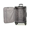 Obrazek Tekstylna walizka ROCK Jewel M - czarna 61 L
