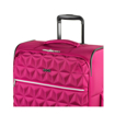 Obrazek Walizka tekstylna ROCK Jewel M - różowa 61 L