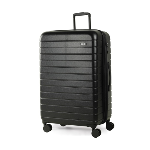 Obrazek Walizka podróżna ROCK TR-0214/3-L ABS - czarna - 93 L + 10% EKSPANDER