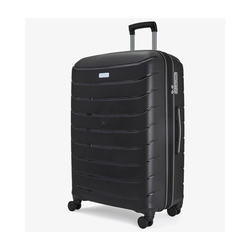 Obrazek Walizka podróżna ROCK TR-0241/3-L PP - czarna - 86 L + 15% EKSPANDER