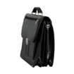 Obrazek Teczka REAbags 7618 - czarny/nikiel - 19 L