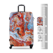 Obrazek Walizka podróżna TUCCI T-0172/3-L Turkish Marble - 88 L + 35% EKSPANDER