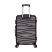 Obrazek Walizka METRO LLTC1/3-M ABS - zielona/szara - 57 L