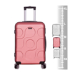 Obrazek Walizka METRO LLTC4/3-M ABS - różowa - 54 L