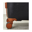 Obrazek Walizka podróżna ROCK TR-0219/4-M ABS/PC - czarna - 57 L + 20% EKSPANDER