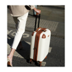 Obrazek Zestaw walizek podróżnych ROCK TR-0219/3 ABS/PC - szary - 84 L / 57 L / 35 L + 20% EKSPANDER