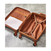 Obrazek Zestaw walizek podróżnych ROCK TR-0219/3 ABS/PC - szary - 84 L / 57 L / 35 L + 20% EKSPANDER