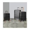 Obrazek Walizka podróżna ROCK TR-0238/3-L ABS/PC - czarna - 102 L + 20% EKSPANDER