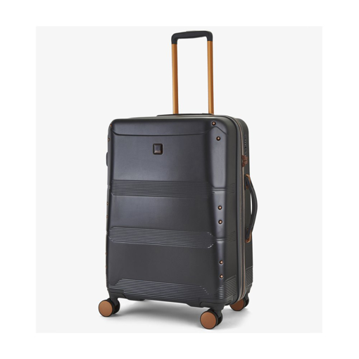 Obrazek Walizka podróżna ROCK TR-0238/3-M ABS/PC - węgiel drzewny - 60 L + 20% EKSPANDER