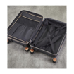 Obrazek Zestaw walizek podróżnych ROCK TR-0238/3 ABS/PC - węgiel drzewny - 102 L / 60 L + 20% EKSPANDER / 34 L