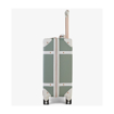 Obrazek Bagaż kabinowy ROCK TR-0193/3-S ABS - szaro-zielony - 34 L