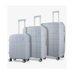 Obrazek Zestaw walizek podróżnych ROCK Pixel PP - szary - 102 L + 10% EXPANDER/71 L + 12% EXPANDER/36 L + 15% EXPANDER