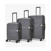Obrazek Zestaw walizek podróżnych ROCK Vancouver PP - węgiel drzewny - 95 L + 15% EXPANDER/58 L + 18% EXPANDER/32 L + 23% EXPANDER