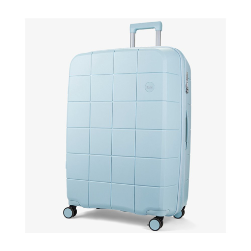 Obrazek Walizka podróżna ROCK Pixel L PP - jasnoniebieska - 102 L + 10% EKSPANDER