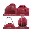 Obrazek Torba podróżna AEROLITE 618 - bordowa - 32,5 L