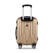 Obrazek Walizka podróżna TUCCI Riflettore T-0272/3-L ABS - khaki - 91 L + 35% EXPANDER