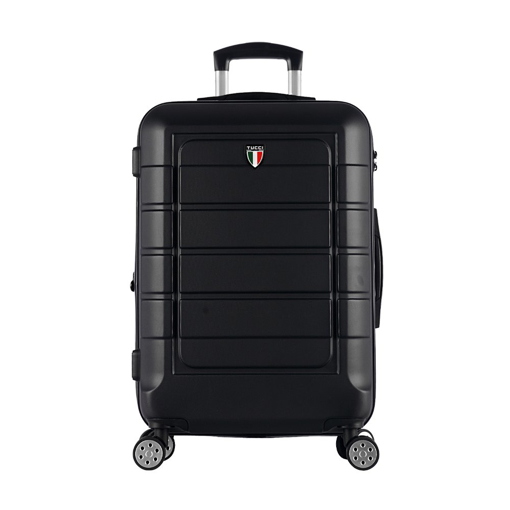 Obrazek Walizka podróżna TUCCI Console T-0273/3-L ABS - czarna - 92 L + 35% EXPANDER