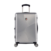 Obrazek Walizka podróżna TUCCI Srotolare T-0277/3-M ABS - srebrna - 59 L + 35% EKSPANDER