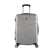 Obrazek Walizka podróżna TUCCI Boschetti T-0278/3-M ABS - srebrna - 62 L + 35% EKSPANDER