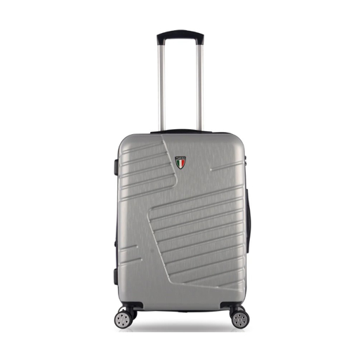 Obrazek TUCCI Boschetti T-0278/3-S Bagaż kabinowy ABS - srebrny - 36 L