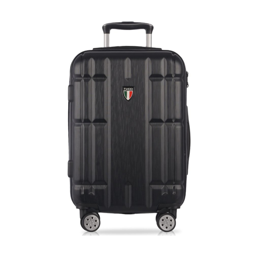Obrazek Walizka podróżna TUCCI Massa T-0279/3-L+ ABS - czarna - 124 L + 35% EXPANDER