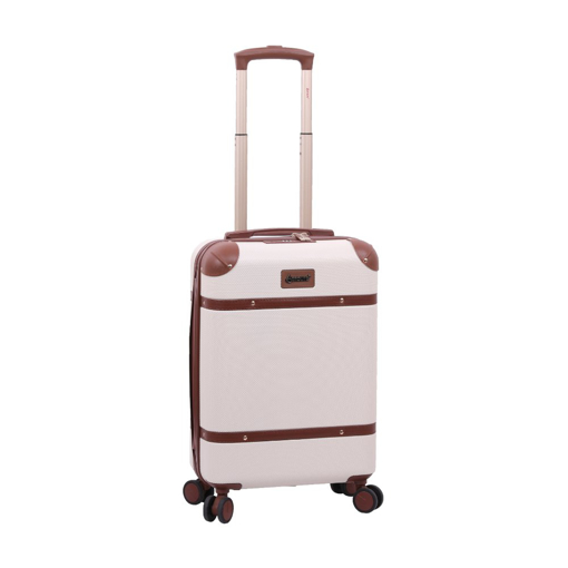 Obrazek Bagaż kabinowy AEROLITE T-682/1-S ABS - kremowy - 31 L