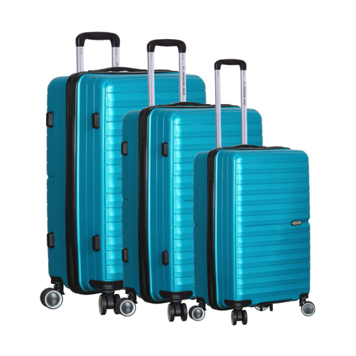 Obrazek Zestaw walizek podróżnych OUTDOOR GEAR Nebula TR-406/3 PP - zielony - 87 L / 53 L / 32 L