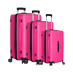 Obrazek Zestaw walizek podróżnych OUTDOOR GEAR Stellar TR-407/3 PP - różowy - 106 L / 62 L / 34 L