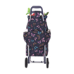 Obrazek Torba na zakupy na kółkach HOPPA ST-57105 Butterfly - ciemnoniebieska - 57 L