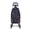 Obrazek Torba na zakupy na kółkach HOPPA ST-57105 Butterfly - ciemnoniebieska - 57 L