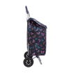 Obrazek Torba na zakupy na kółkach HOPPA ST-57105 Butterfly - ciemnoniebieska - 57 L